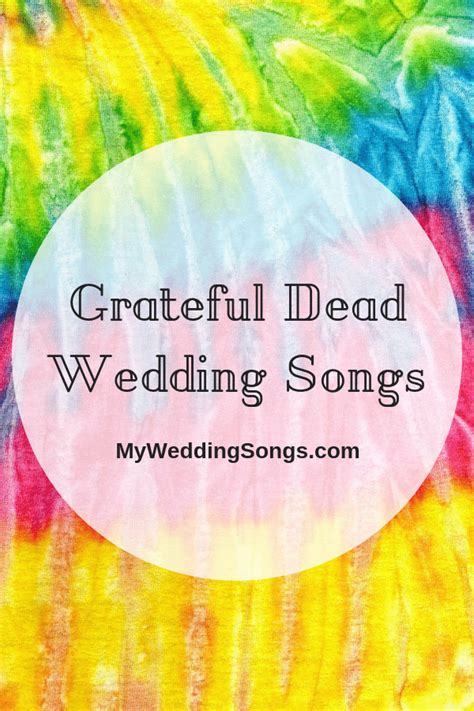 Nov 30, 2020 · tags: Grateful Dead Wedding Songs To Add a Touch of Grey to Your ...