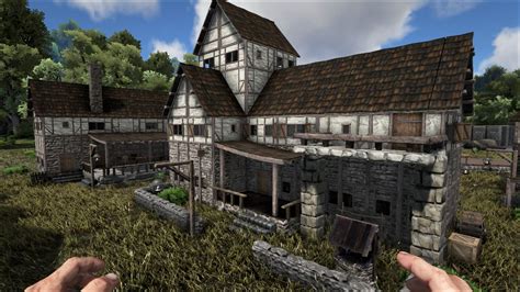 Steam Workshop Medieval Structures Ark Survival Evolved Bases Ark