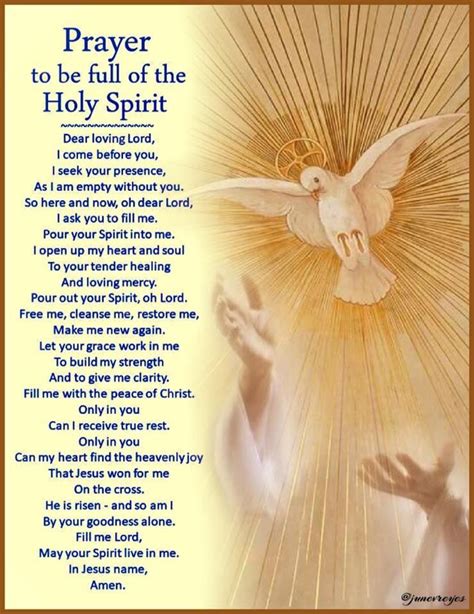 Printable Come Holy Spirit Prayer