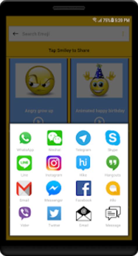 Talking Smileys Animated Sound Emoji Apk для Android — Скачать