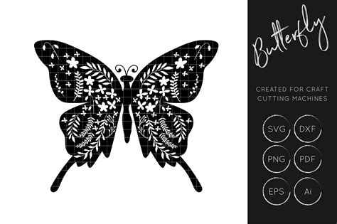 Butterfly Cut File 65 Butterfly Big Svg Bundle Butterfly Cut File