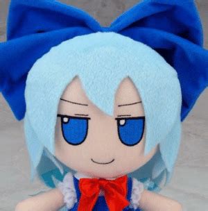 Cirno Fumo Dance - Yellow Flower Wallpaper