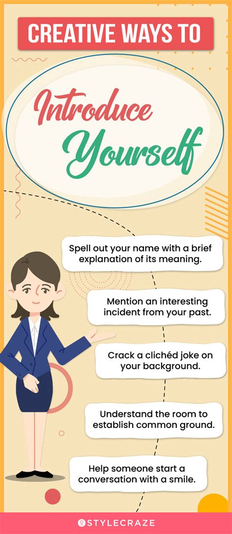 Creative Ways To Introduce Yourself In An Essay Introduce Yourself In