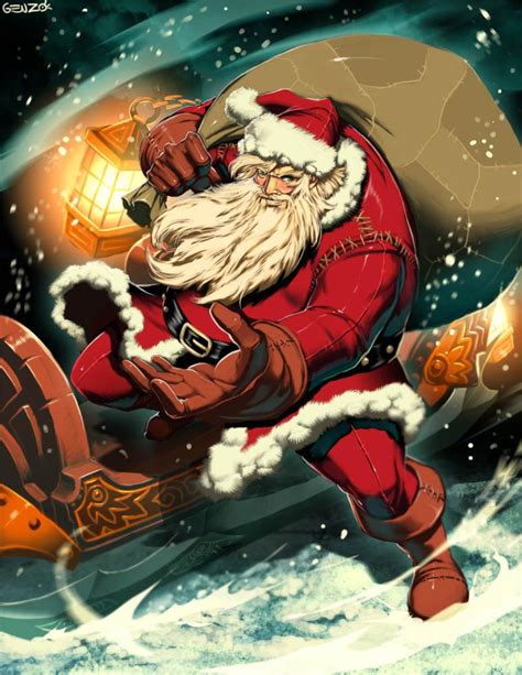 Santa Claus By Genzoman On Deviantart Creepy Christmas Dark Christmas