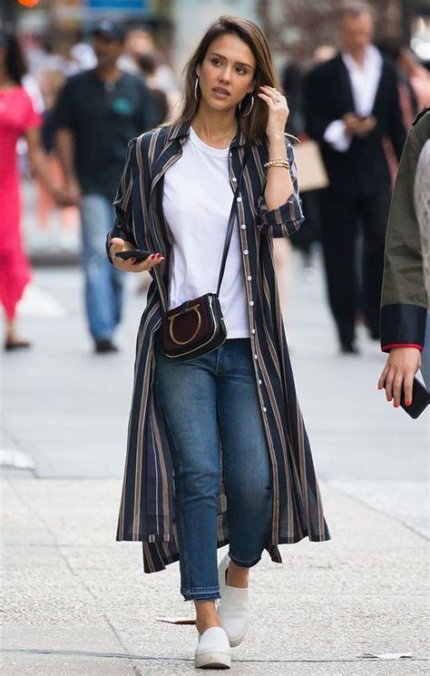 The Sneakers Jessica Alba Is Wearing All Around Nyc Whowhatwear Com