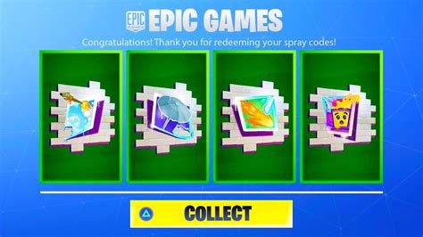 FORTNITE FREE EXCLUSIVE SPRAYS FORTNITE NEW COMET TAKE COVER PLAY TO