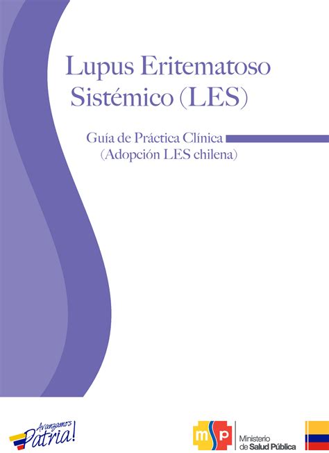 Guia Lupus Eritematoso Practica Clinica Guía De Práctica Clínica