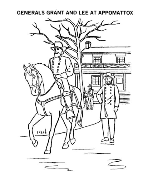 Coloring Pages Of Civil War