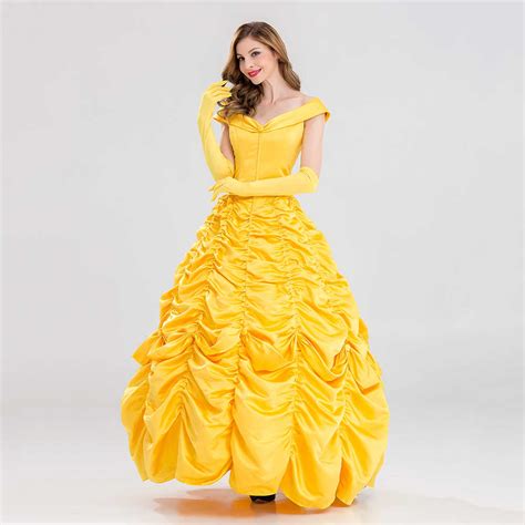 Vashejiang Deluxe Adult Cinderella Costume Women Fancy Dress Ball Gown