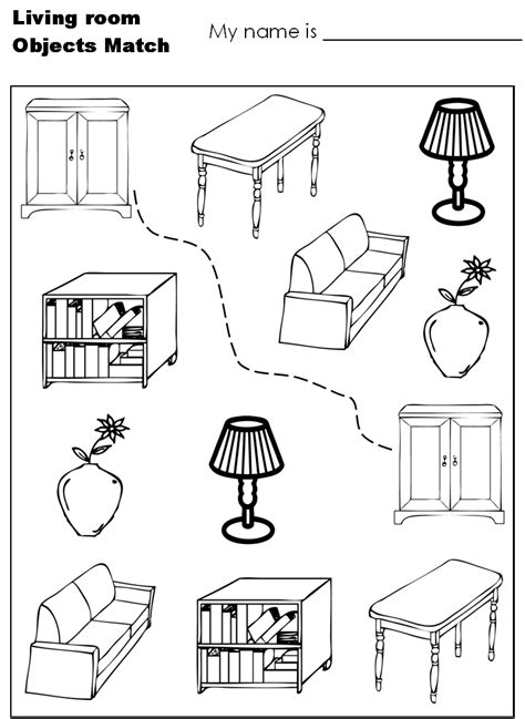 Houses that are not in contact with the surrounding houses and usually have their own garden are. Living Room Coloring Pages