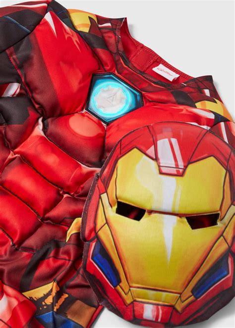 Kids Marvel Iron Man Fancy Dress Costume 3 9yrs Matalan