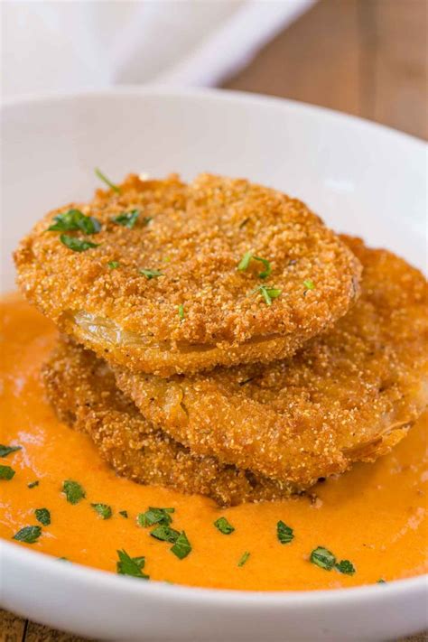 Fried Green Tomatoes Made With Green Tomatoes And A Super Crispy