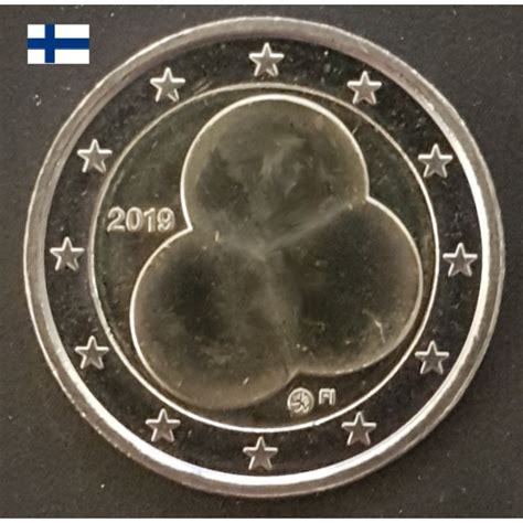 2 Euros Commémoratives Finlande 2019 Constitution De La Finlande Pieces