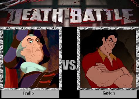 Frollo Vs Gaston By Tibor0803 On Deviantart