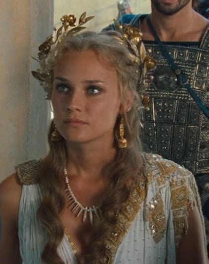 Helen Of Troy Diane Kruger Love This Makeup And Hair Halloween