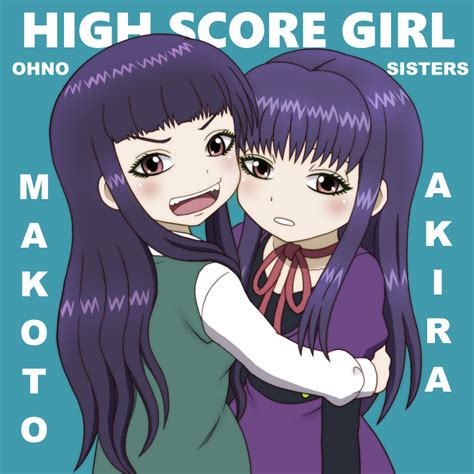 Oono Akira And Oono Makoto High Score Girl Drawn By Onomekaman Danbooru