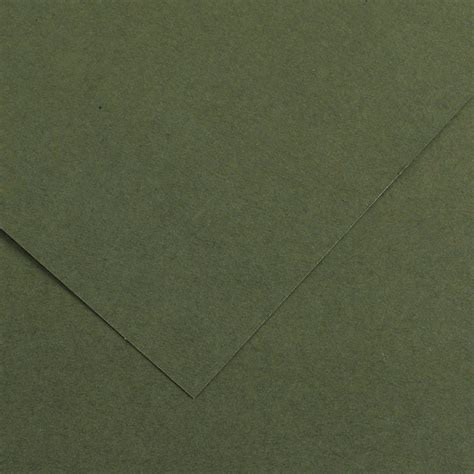 Colorline Paper Khaki Green 195x255 300gsm Risd Store