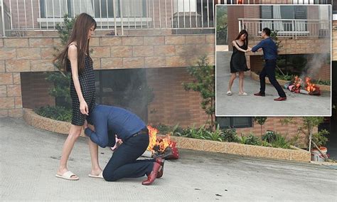 fed up chinese wife burns her luxury designer bags threatening a divorce daily mail online