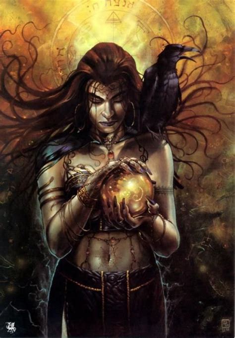 Brandiauset Morrigu Also Morrigan Irish Goddess Of Prophecy With Her Sisters Badb And