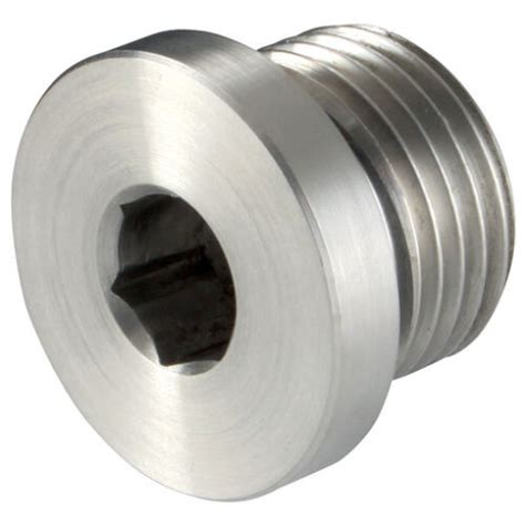 316 Stainless Steel Compression Fittings M12x15 Male Blanking Plug