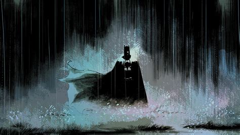 Batman In The Shadows Hd Comic Wallpaper