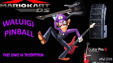 Mario Kart Ds Waluigi Pinball Guitar Pro 6 Arrangement Youtube