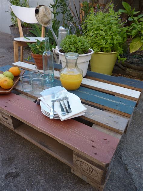 Coffee table generally is a table that is usually worn on the living room sofa as a companion. Walrus: Indoor/Outdoor Pallet Coffee Table -- SOLD on ebay