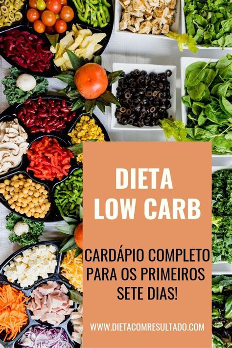 Dieta Low Carb Cardápio Completo Dieta Low Carb Dieta Low Carb