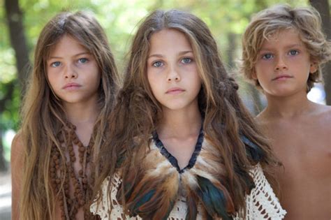 Paranormal And Strange World Thylane Blondeau Yrs Old Models For French Vogue