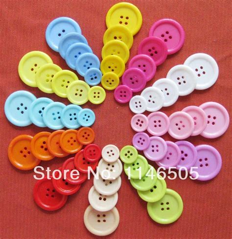 Buy Plastic Buttons For Craft 150pcs Mixed Color