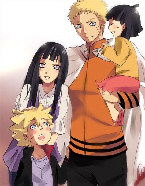 Naruto And Hinata Kids Manga