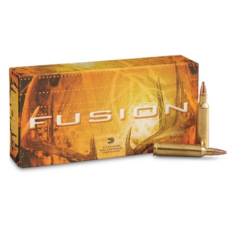 Federal Fusion 22 250 Remington Sp 55 Grain 500 Rounds