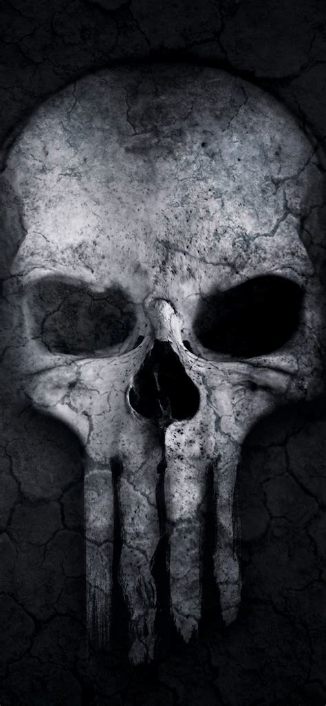 1125x2436 Punisher Skull Artwork Iphone Xsiphone 10iphone X Hd 4k
