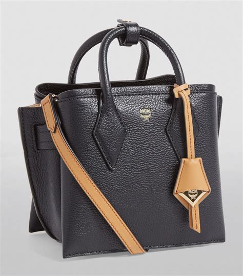 Mcm Mini Leather Neo Milla Tote Bag Harrods Us