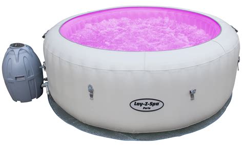 Buy Lay Z Spa Paris Hot Tub With Led Lights Airjet Inflatable 4 6