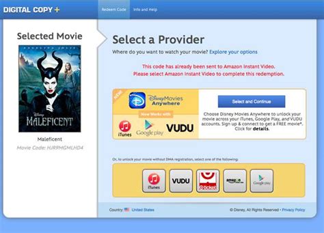 Please follow redemption instructions that we send in emails. Blu Ray Digital Copy Redeem Codes - Digital Photos and ...