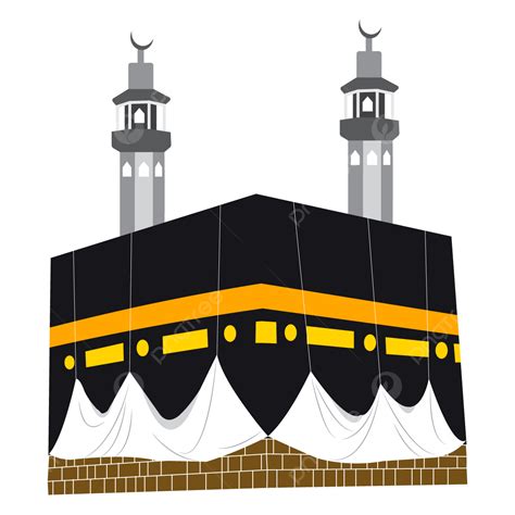 รูปกะบะฮ์ ภาพประกอบ เวกเตอร์ Png บ้านกะบะฮ์ Kaaba Vector กะบะฮ์ภาพ