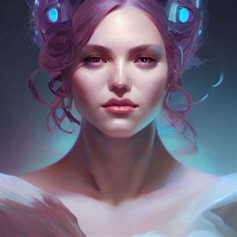 Purple Queen Goddess Nyx Princess Evil Fairytale Artwork