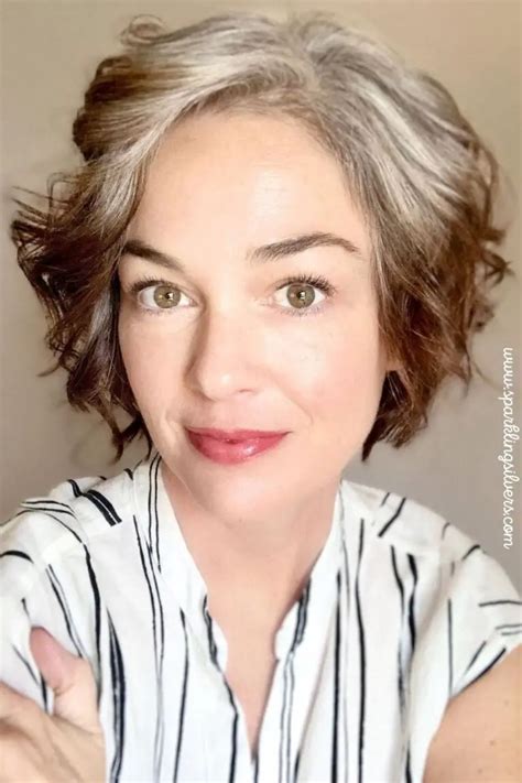 Short Haircuts For Growing Out Gray Hair Sparklingsilvers