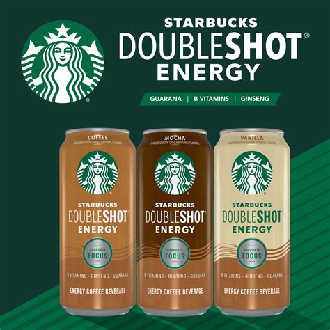 Pack Starbucks Doubleshot Energy Mocha Coffee Energy Drink Oz Cans Home Garden