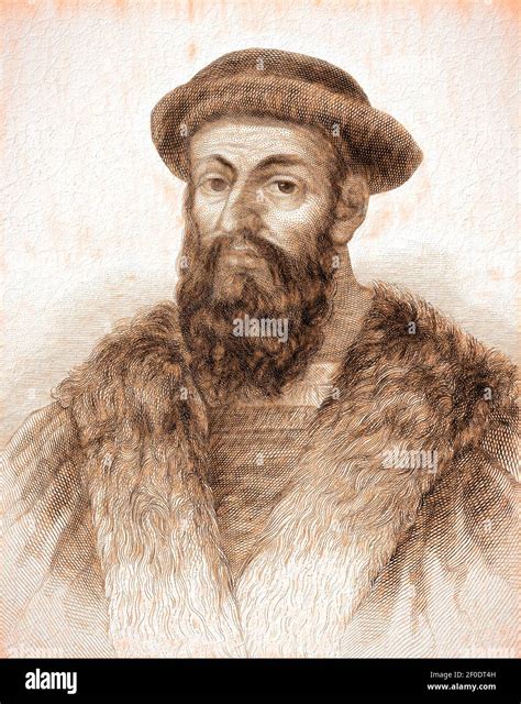 Portuguese Navigator Ferdinand Magellan 16th Century Stock Photo Alamy