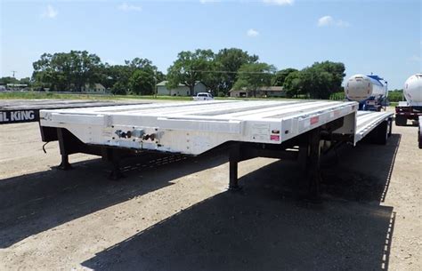 Transcraft 53 Foot Single Drop Flatbed Trailer Transport Services