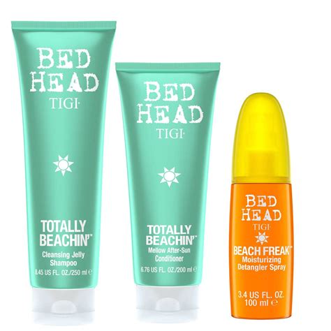 Tigi Bed Head Summer Care Shampoo Conditioner And Detangler Set