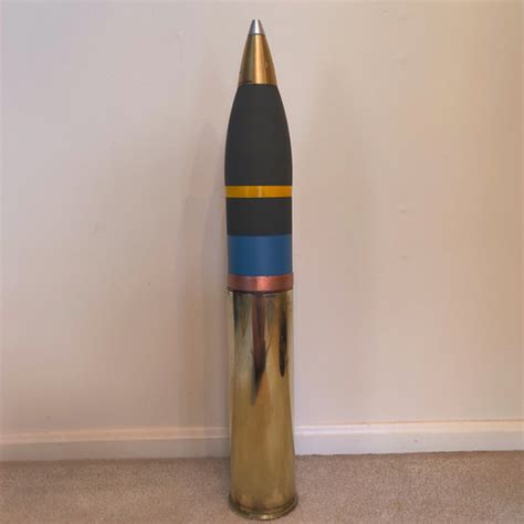 Modern Usaf 105mm Ac 130 Shell Casing With Plastic 3d Printed