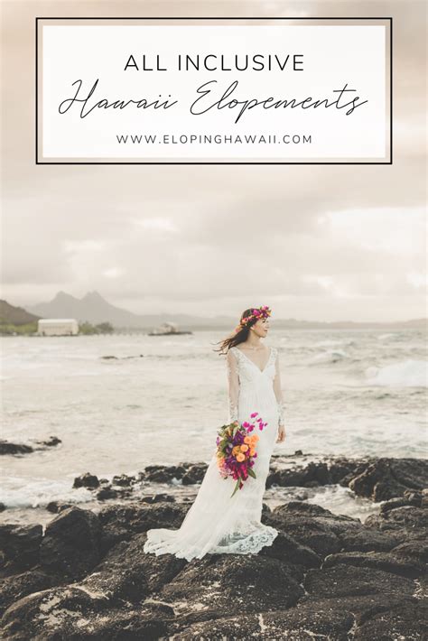 All Inclusive Elopement Packages On Oahu And Maui Artofit