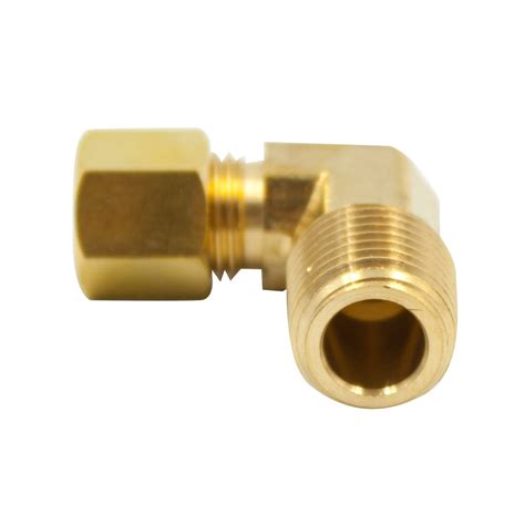 Anderson Metals 50069 Brass Compression Tube Fitting 58 Tube Od X 12