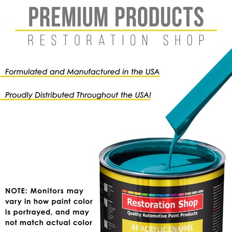 Restoration Shop Petty Blue Acrylic Enamel Quart Only Auto Paint Ebay