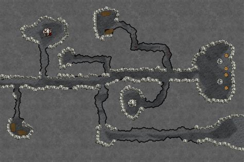 The Grand Catacomb Map No Grid Crumbling Keep