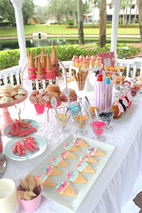 Love This Idea Cup Cakes In Cones Well The Whole Ice Cream Cone Theme Sundae Bar How Fun