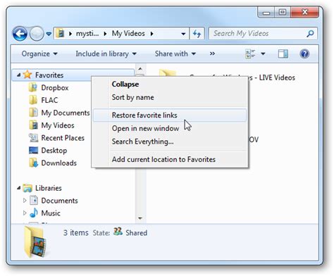 Add Your Own Folders To Favorites Quick Access In Windows 7 8 Or 10 Thefastcode